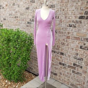 NWT Fashion Nova Love Sex Magic Velvet Dress S